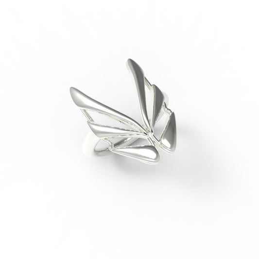 Bbutterfly silver