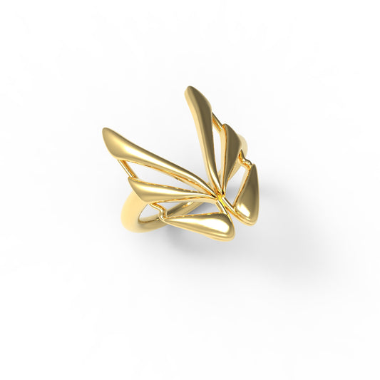 Gold butterfly